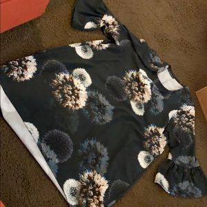 Bryn Walker Dress with flower pattern